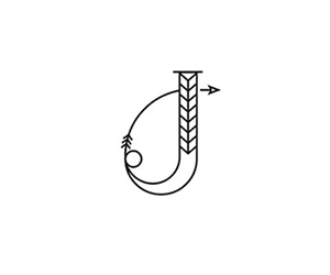 the letter j logo