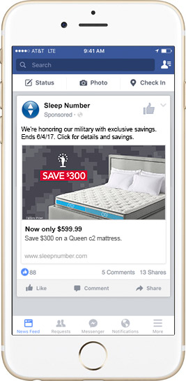 facebook ad
